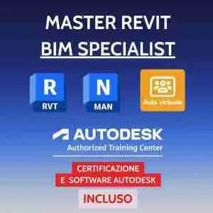 corso Master Revit BIM Specialist + Certificazione Autodesk - Aula Virtuale