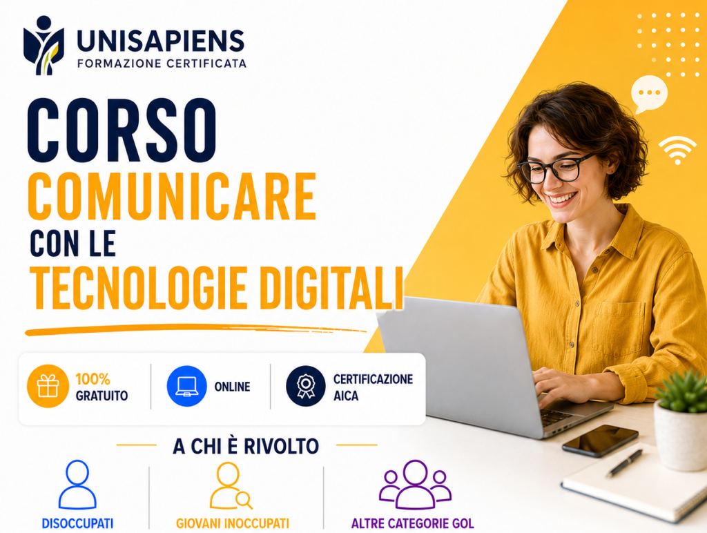 Corso Comunicare con le tecnologie digitali