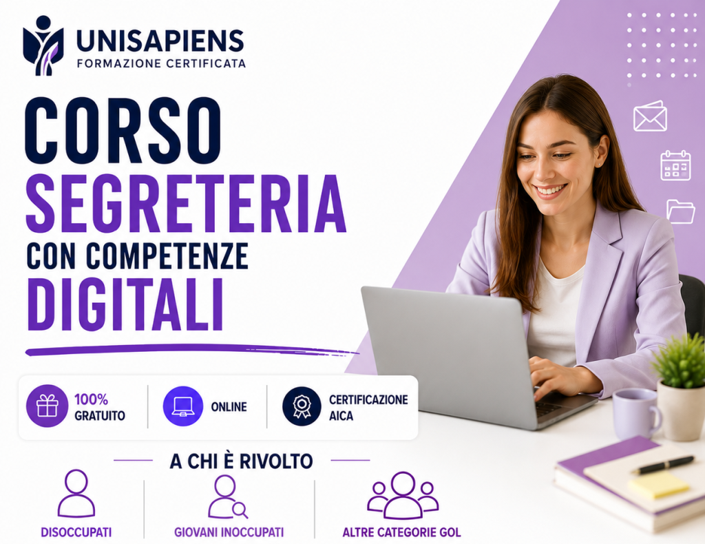 Corso  Segreteria con competenze digitali